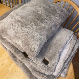 UGG Blanket and Pillow